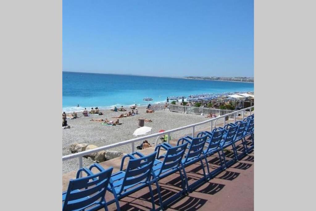 Studio Climatise, 50 M De La Prom, Wifi Nice Dış mekan fotoğraf